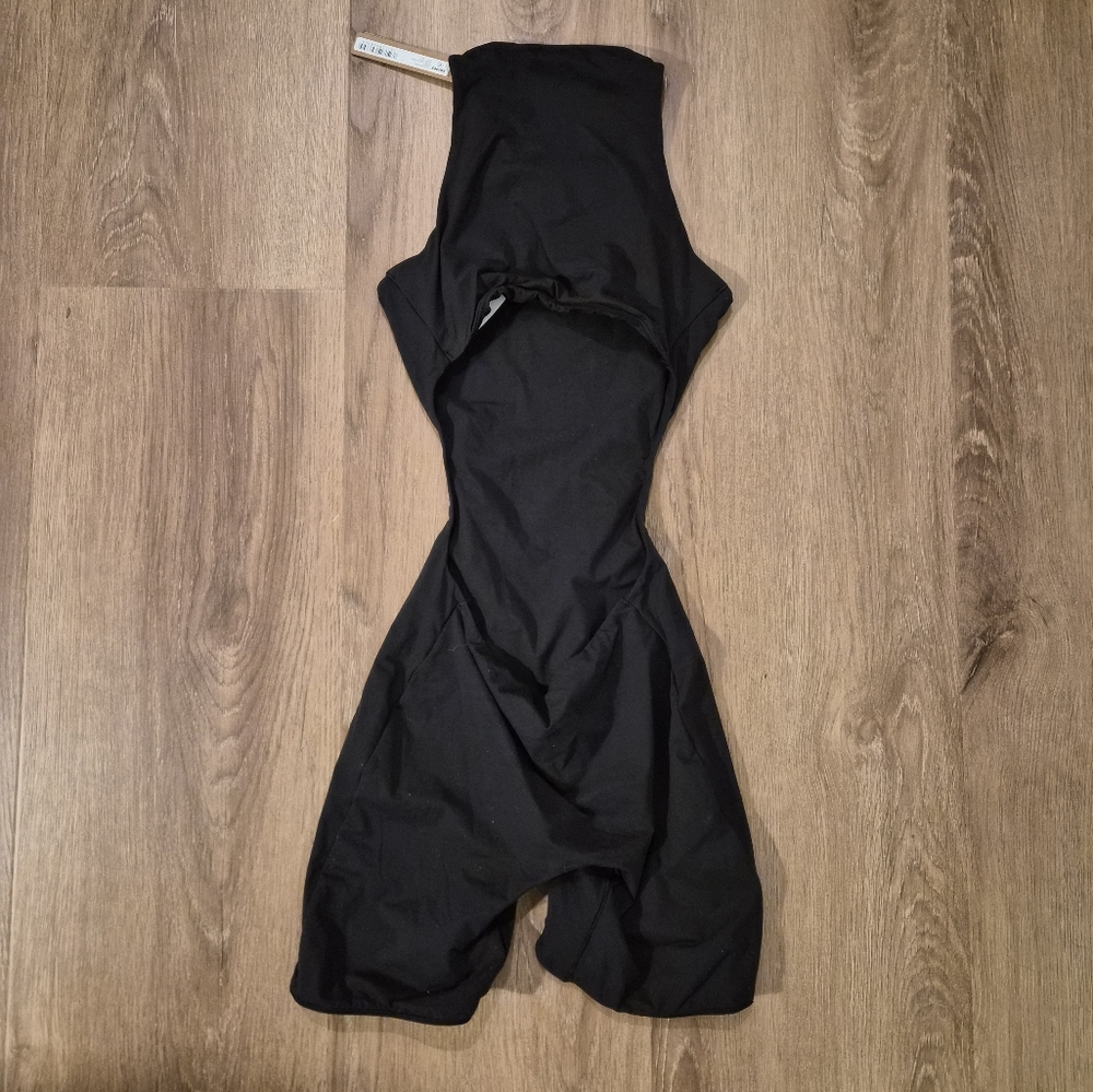 SKIMS Black Cutout Sleeveless Jumpsuit Romper - Picture 7 of 7